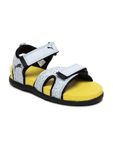 

Puma Unisex Blue Techno Cat GU Pre School Sports Sandals