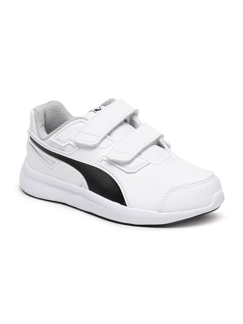 

Puma Unisex White Escaper SL V PS Sneakers