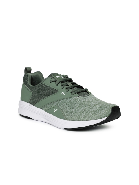 

Puma Unisex Green NRGY Comet Running Shoes