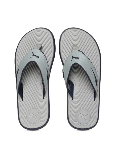 

Puma Men Grey Solid Thong Flip-Flops