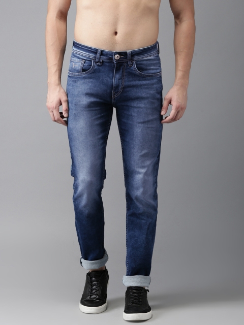 

Flying Machine Men Blue Slim Fit Mid-Rise Clean Look Jeans