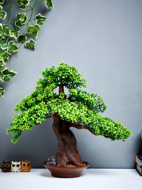 

OddCroft Green & Brown Artificial Bonsai Tree