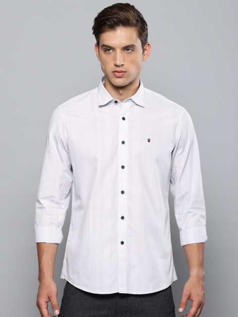 

Louis Philippe Jeans Men Grey Slim Fit Solid Casual Shirt