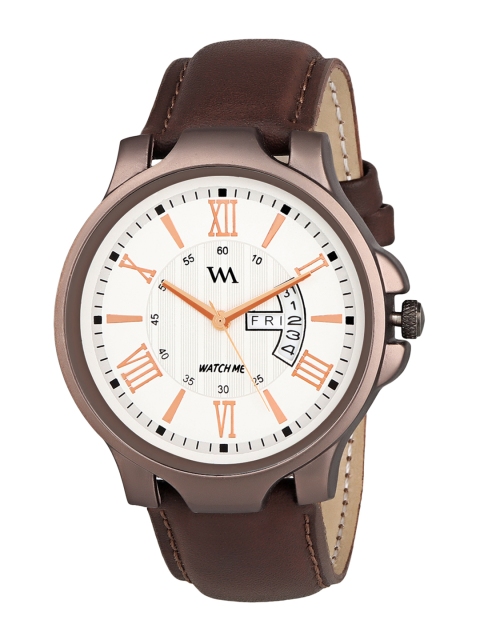 

WM Men White Analogue Watch