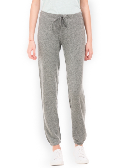

Aeropostale Women Grey Solid Joggers