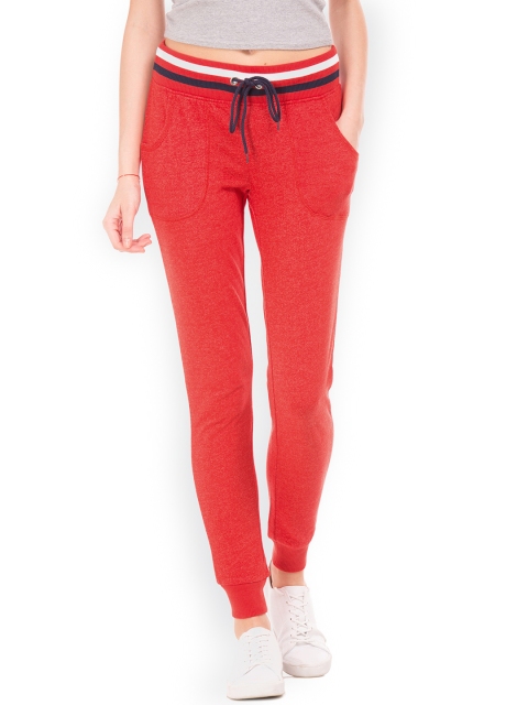 

Aeropostale Women Red Slim Fit Joggers