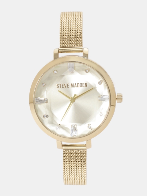 

Steve Madden Women Gold-Toned Analogue Watch SMW146G