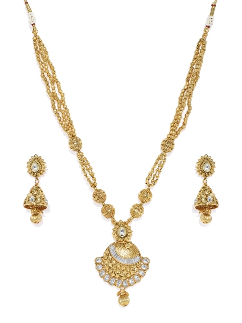 

Alamod White Gold-Plated Jewellery Set