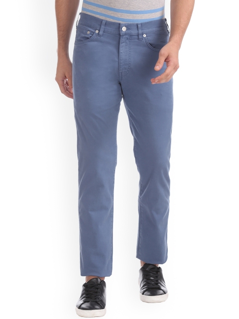 

GANT Men Blue Regular Fit Mid-Rise Clean Look Jeans
