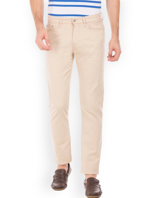 

GANT Men Beige Slim Fit Mid-Rise Clean Look Stretchable Jeans