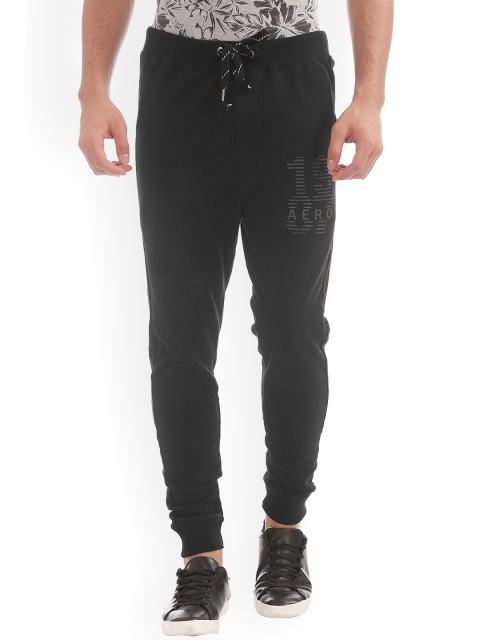 

Aeropostale Men Black Joggers