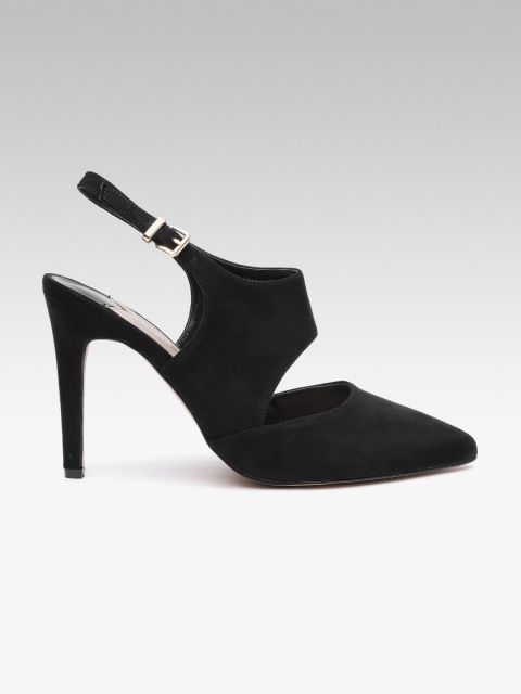 

DOROTHY PERKINS Women Black Solid Pumps