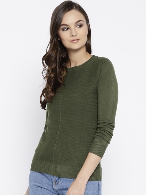

Fort Collins Women Olive Green Pullover