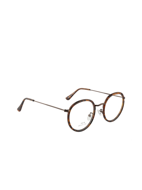 

Clark N Palmer Unisex Brown Tortoise Shell Full Rim Oval Frames CNP-16014-C35