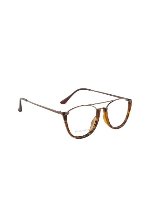 

Clark N Palmer Unisex Brown Tortoise Shell Full Rim Oval Frames CNP-S17101