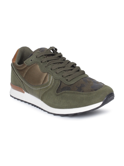 

U.S. Polo Assn. Men Olive Green Sneakers