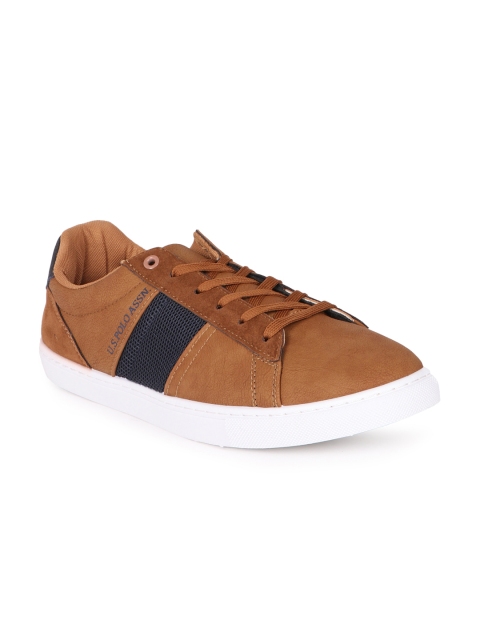 

U.S. Polo Assn. Men Tan Sneakers