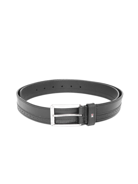 

Tommy Hilfiger Men Black Leather Belt