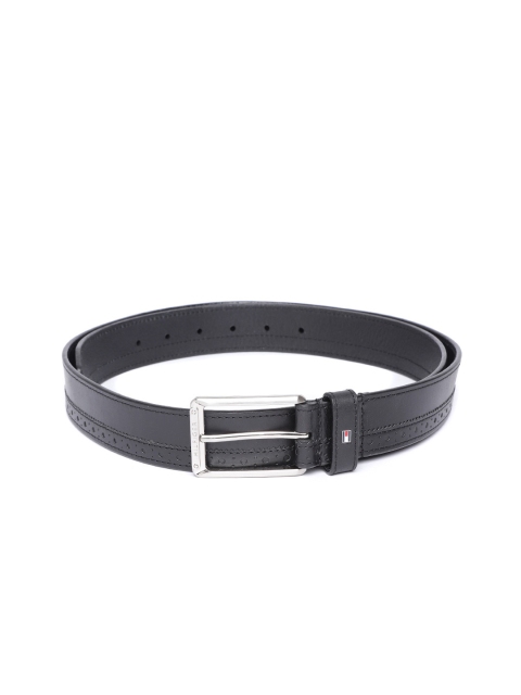 

Tommy Hilfiger Men Black Leather Belt