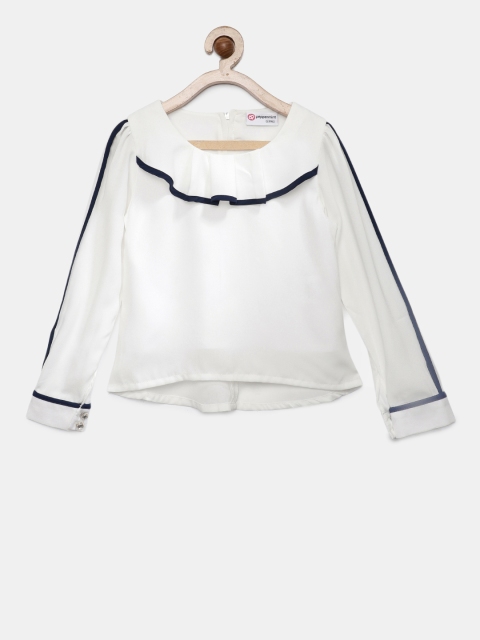

Peppermint Girls Off-White Top