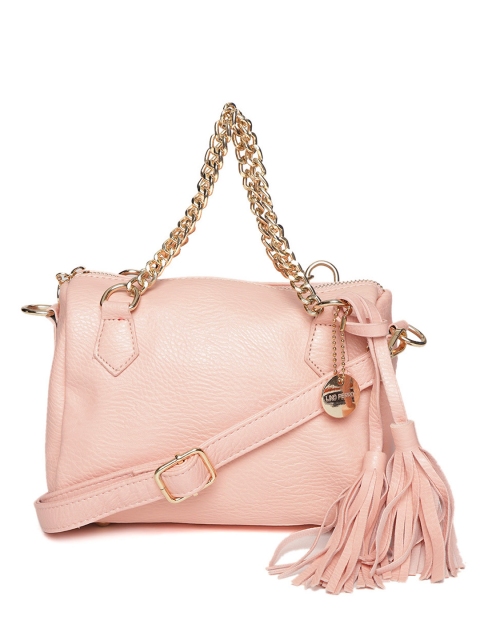 

Lino Perros Pink Solid Handheld Bag