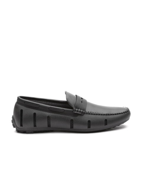 

Carlton London Men Black Driving Shoes