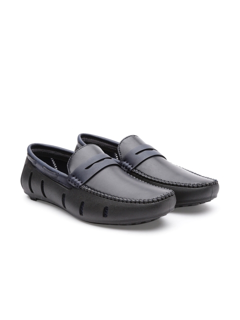 

Carlton London Men Navy Blue Driving Shoes