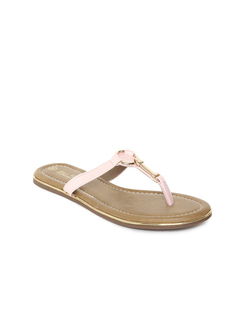 

Inc 5 Women Pink T-Strap Flats