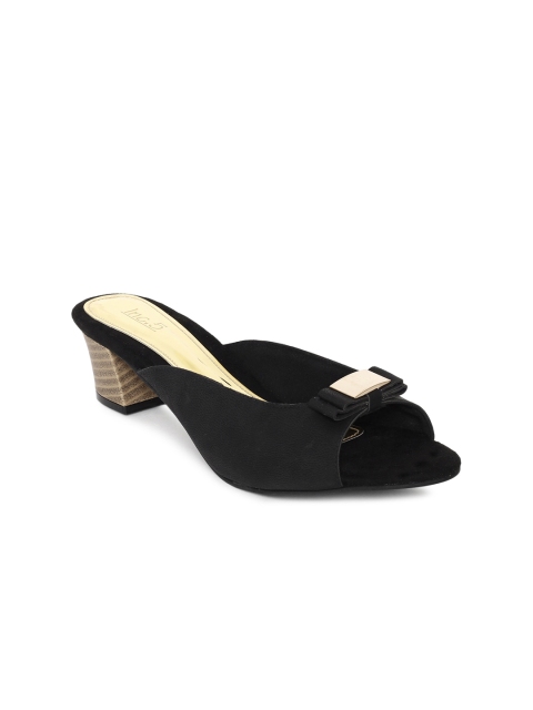 

Inc 5 Women Black Solid Peep Toes