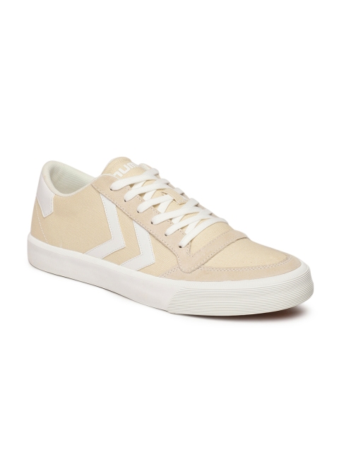 

hummel Unisex Beige Sneakers