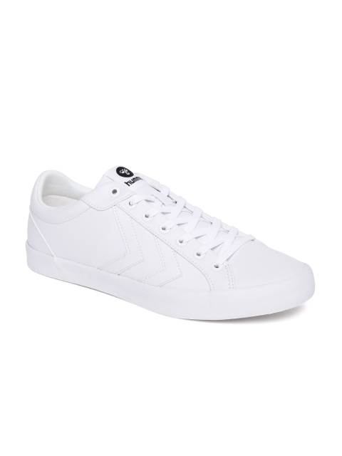 

hummel Unisex White Sneakers