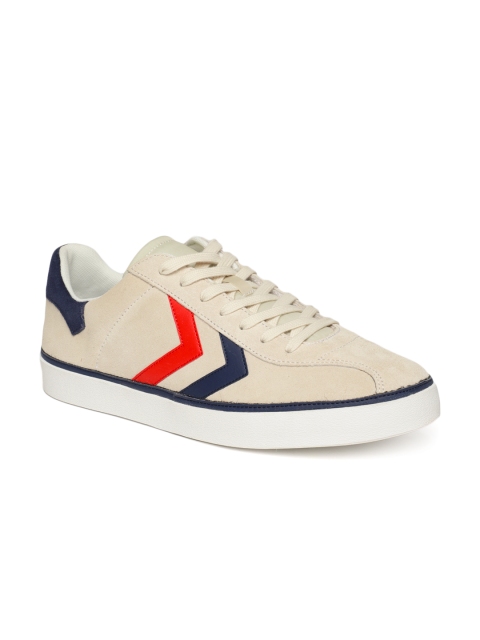 

hummel Unisex Beige Sneakers