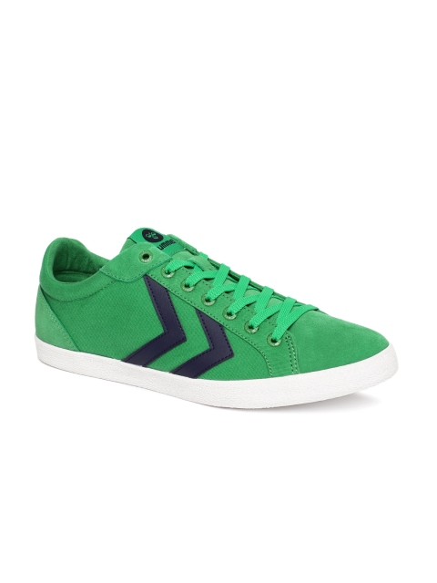 

hummel Unisex DEUCE COURT SUMMER Green Sneakers