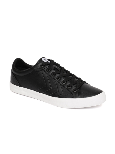 

hummel Unisex Black DEUCE COURT TONAL Sneakers