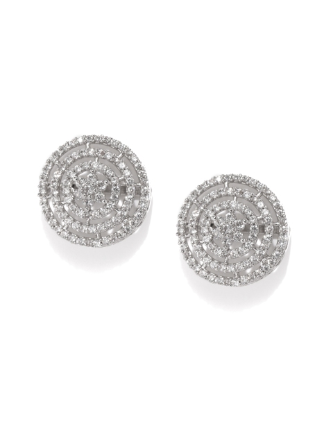 

Amavi Silver-Plated Circular Studs