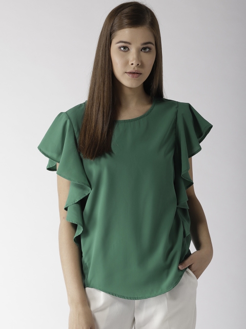 

Harpa Women Green Solid Top