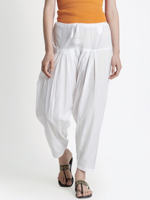 

RANGMANCH BY PANTALOONS Women White Salwar