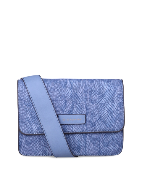 

GIORDANO Blue Textured Sling Bag