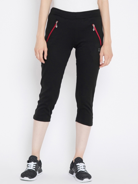 

Camey Women Black Slim Fit Track Pants