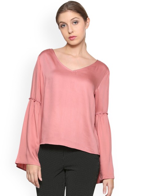 

Van Heusen Woman Women Pink Solid Top