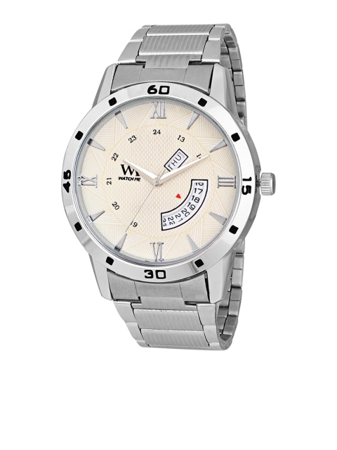 

WM Men Off-White Analogue Watch