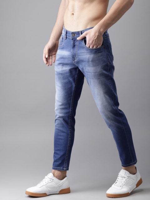 

Moda Rapido Men Blue Slim Tapered Fit Mid-Rise Clean Look Stretchable Jeans