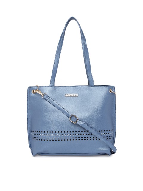 

Caprese Blue Solid Shoulder Bag