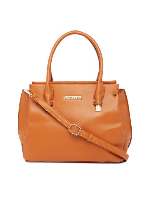 

Caprese Brown Solid Handheld Bag