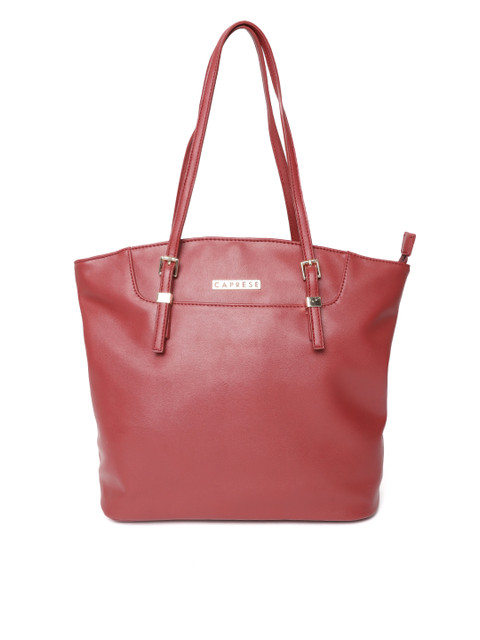 

Caprese Red Solid Shoulder Bag