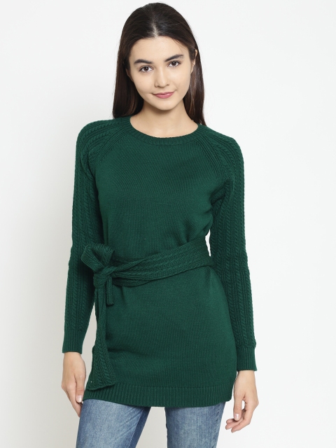 

Madame Women Green Pullover