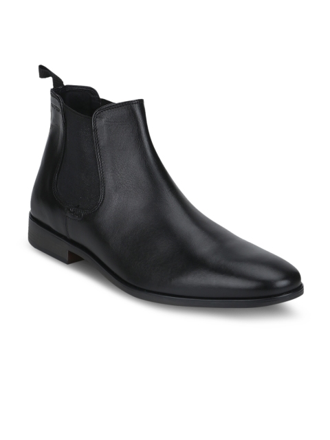

Red Tape Men Black Formal Leather Boots