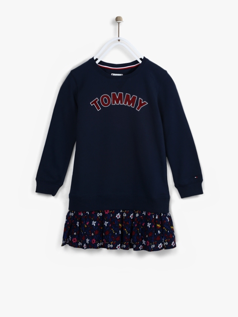 

Tommy Hilfiger Girls Black A-Line Dress
