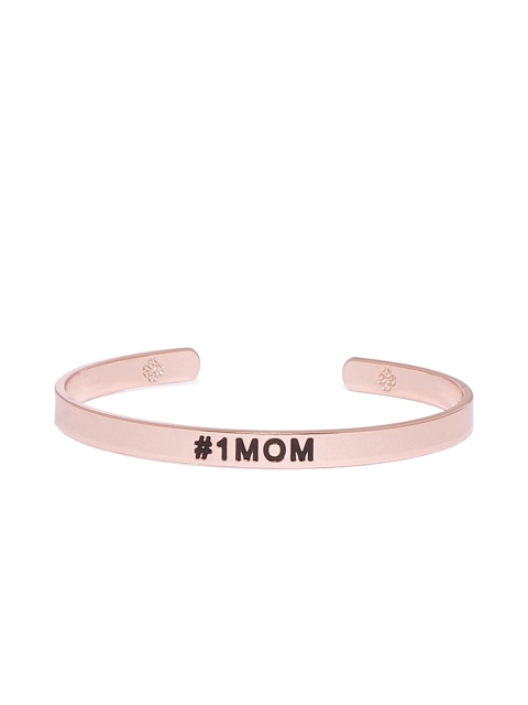 

Pipa Bella Women Rose Gold-Plated 1Mom Karma Bangle