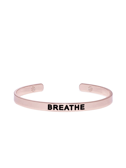 

Pipa Bella Women Rose Gold Plated Breathe Karma Bangle